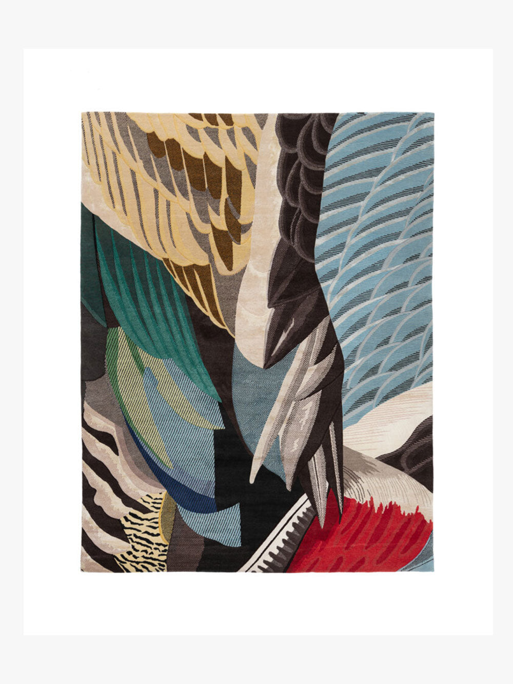 cc-tapis Feathers by Maarten De Ceulaer/230x300cm/50075