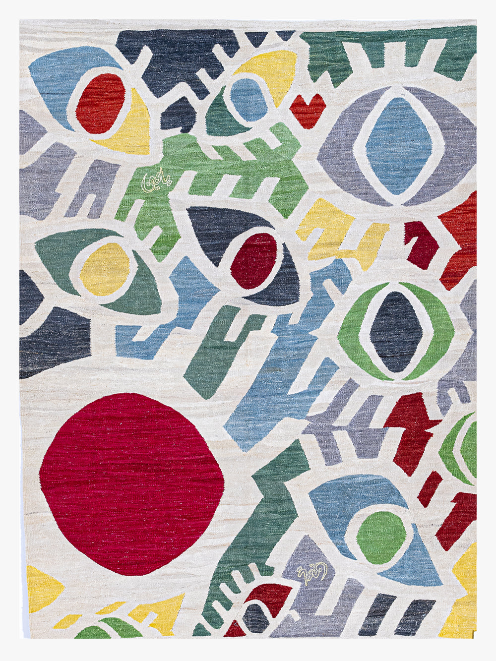 All Eyes Kilim by Nadine Kanso/172x239cm/RFD076