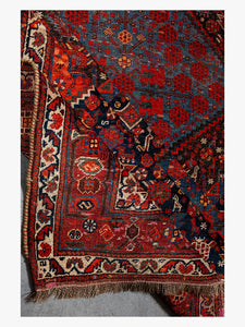 Gashgai Old Arab Khamseh with Personnage/187x170cm/46133