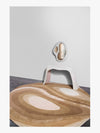 Strata round in sand designed by Roula Salamoun/200x200cm